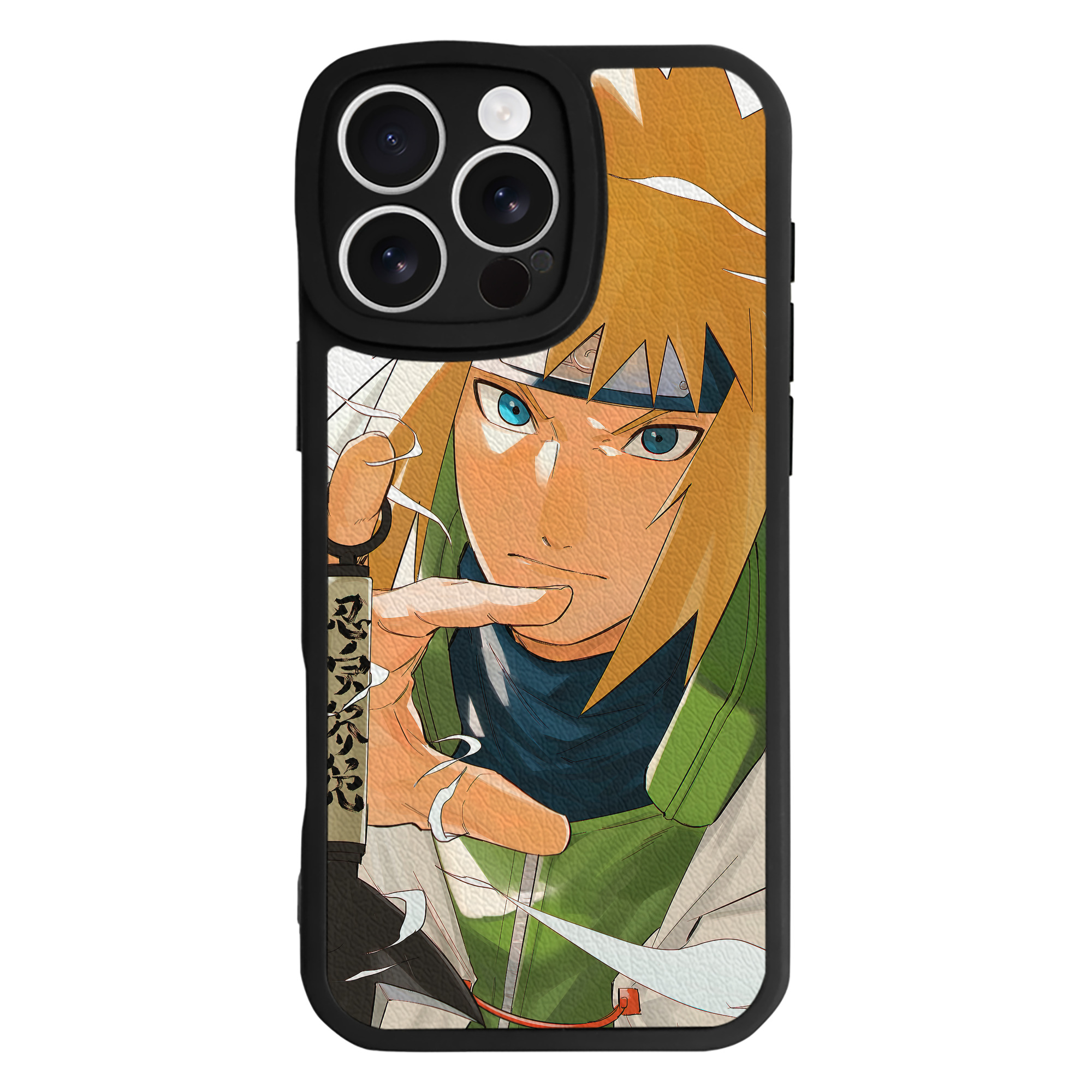 （画像用） NARUTO -ナルト- NARUTO -ナルト- 疾風伝 【iPhone 16シリーズ対応】シリコンスマホケース（レザー調） 材質：シリコン